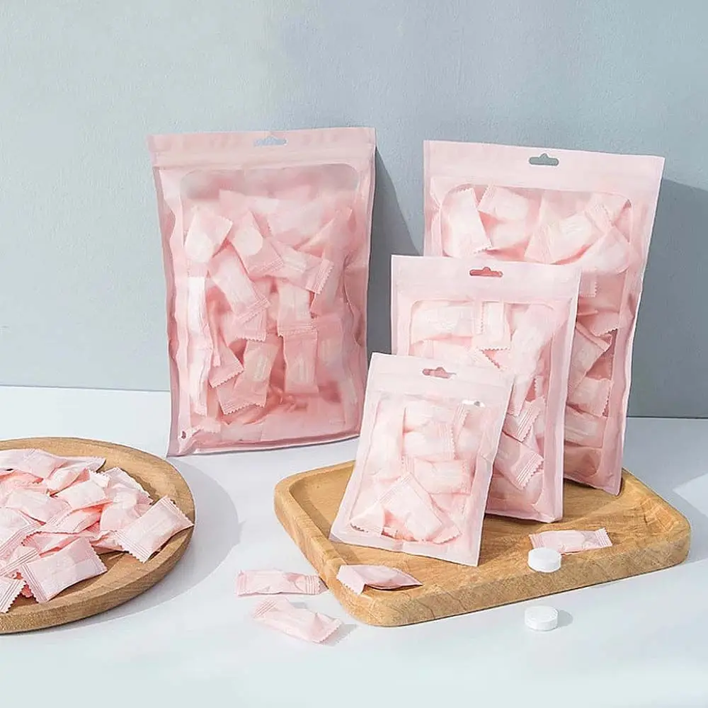 Herramienta de lavado de cara al aire libre, pañuelos humedecidos, toallita comprimida de algodón, toalla facial comprimida, toallita húmeda de agua, toalla desechable