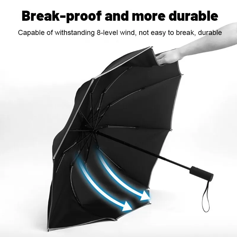 12 ossos à prova de vento dupla camada resistente guarda-chuva totalmente automático chuva das mulheres dos homens negócios luxo masculino grandes guarda-chuvas guarda-sol