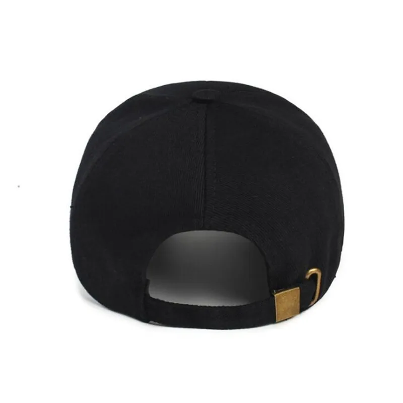 Gorra de béisbol estructurada de verano para hombre, gorra de béisbol ajustable de algodón sólido con Cierre trasero para hombre y mujer, gorra de béisbol de Hip Hop para deportes al aire libre