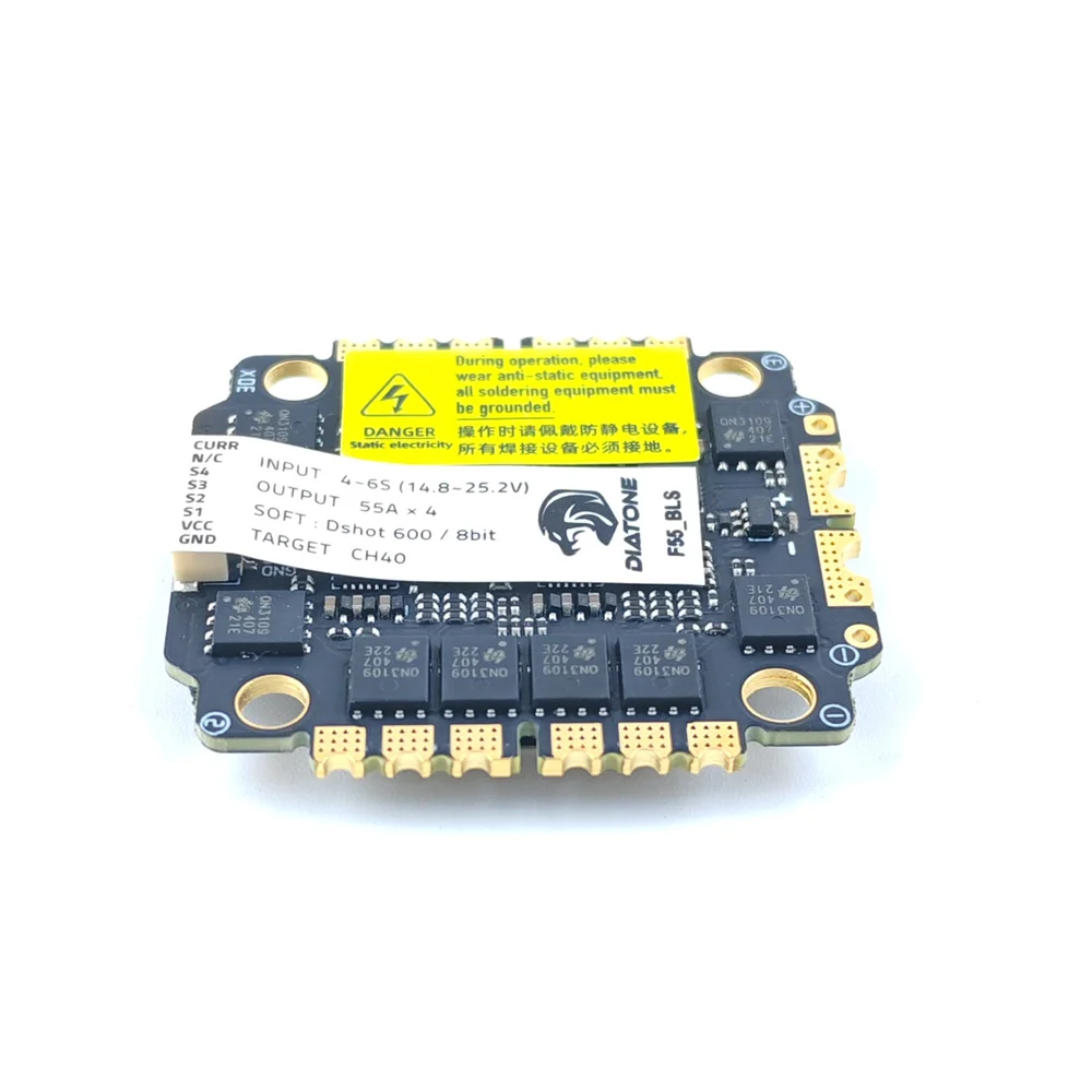 Diatone Mamba F405MK2 V2 Stack Combo F405 MK2 V2 Betaflight Kontroler Lotu F55 55A 4-6S 4w1 BLS ESC Do Drona Wyścigowego FPV