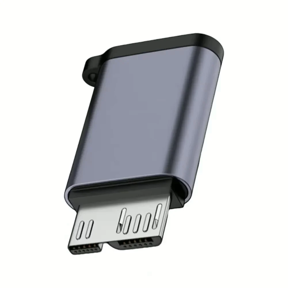 USB C 3.0 Micro B ชายประเภท C หญิงอะแดปเตอร์ Type-C ถึง Micro B สําหรับแล็ปท็อปฮาร์ดดิสก์ไดรฟ์ภายนอกกล่อง Samsung S5