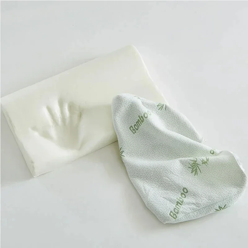 50*30 cm Cuscino in fibra di bambù Rimbalzo lento Assistenza sanitaria Cuscino in memory foam Cuscino in memory foam Cuscini ortopedici Supporto per il collo