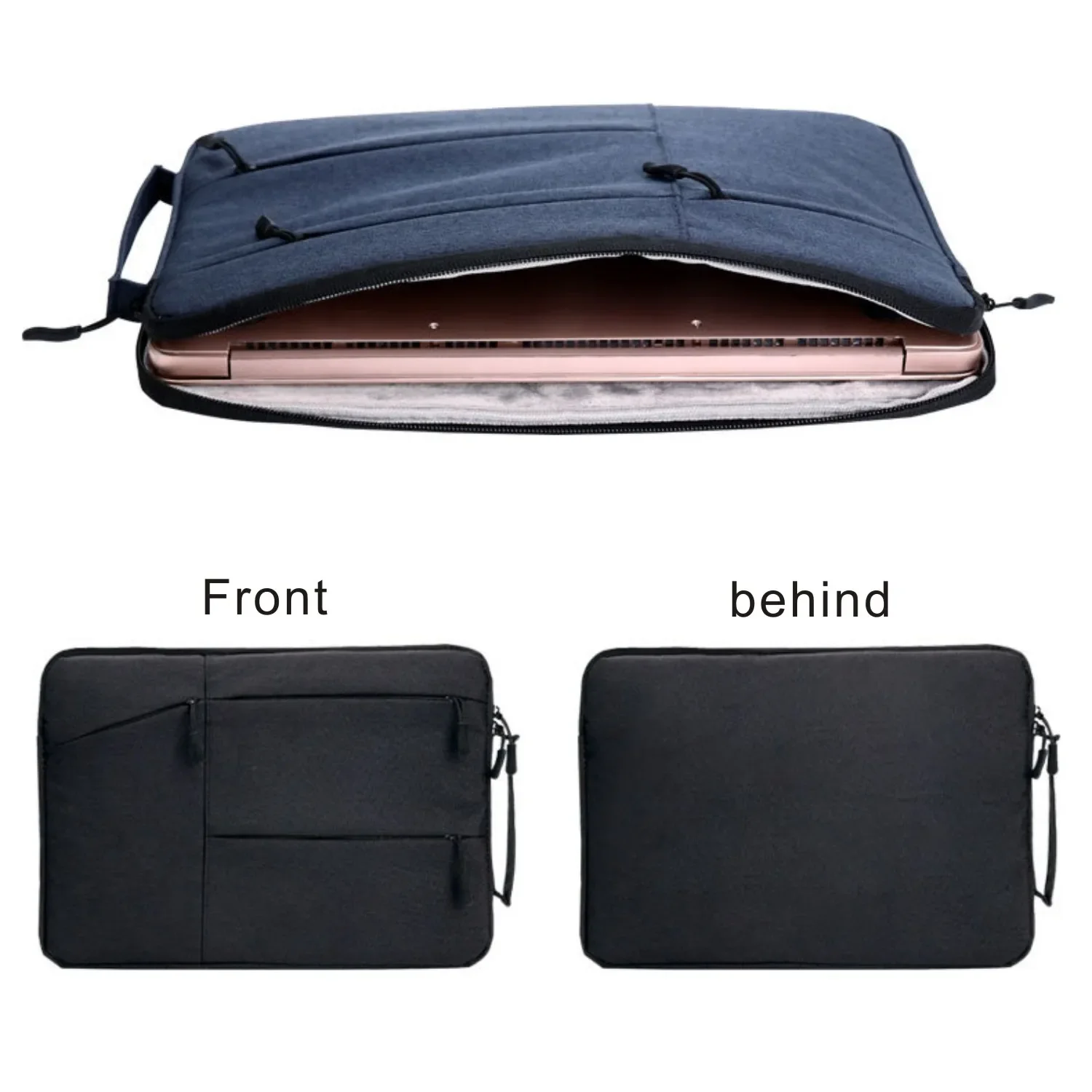 Tragbare Laptoptasche 14 15 15,6 Zoll für MacBook Pro Huawei Xiaomi Mac Book M1 Laptoptasche Notebookzubehör Laptop-Hülle
