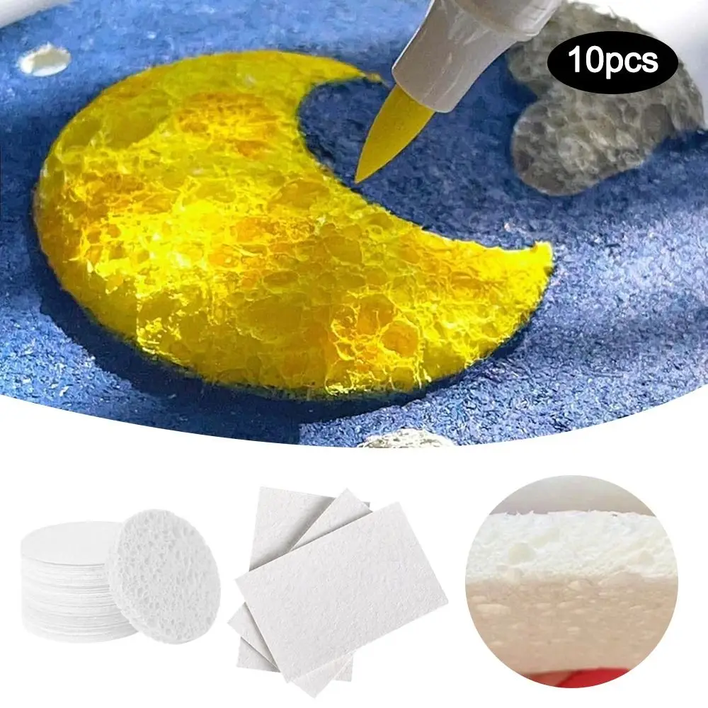 10 pezzi di carta per pittura con texture in schiuma fai da te, giocattolo educativo artigianale, carta con texture gonfia, strumenti di disegno magici per bambini