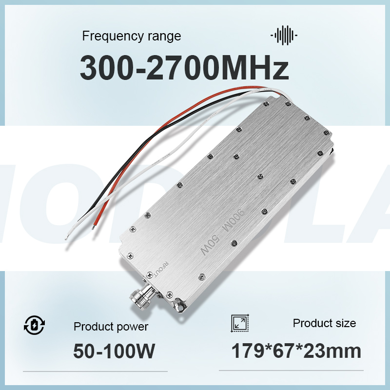 Conector N del módulo 50W-100W con circulador Soporte bandas de frecuencia personalizadas