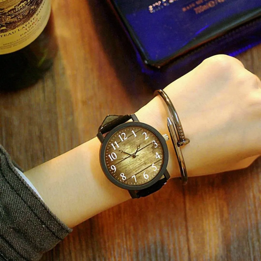ใหม่แฟชั่นที่สร้างสรรค์บุคลิกภาพ Retro นาฬิกา Starry Sky Dial นาฬิกาคู่หรือเด็กของขวัญวันเกิดเด็กหญิงนาฬิกาควอตซ์ผู้หญิงนาฬิกา