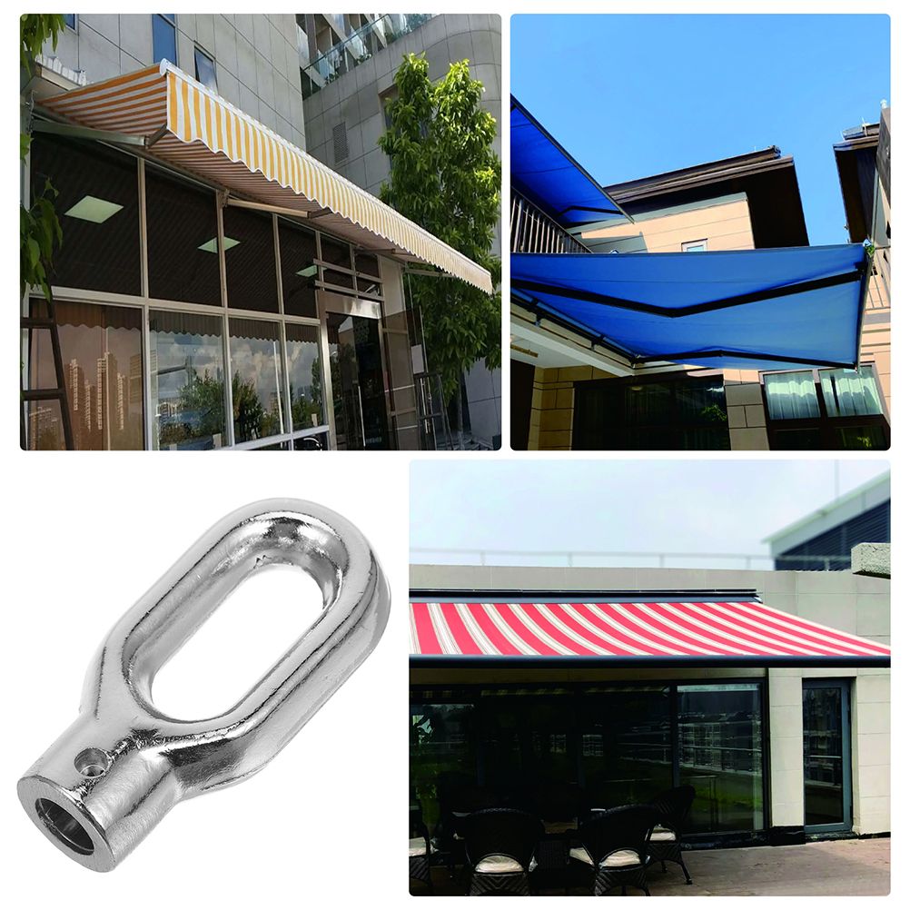 Awning Crank With Hook Bamboo Blinds For Outdoor Patio Tent Retractable Aluminum Alloy Roller Shade Parts Heavy Awning Hardware