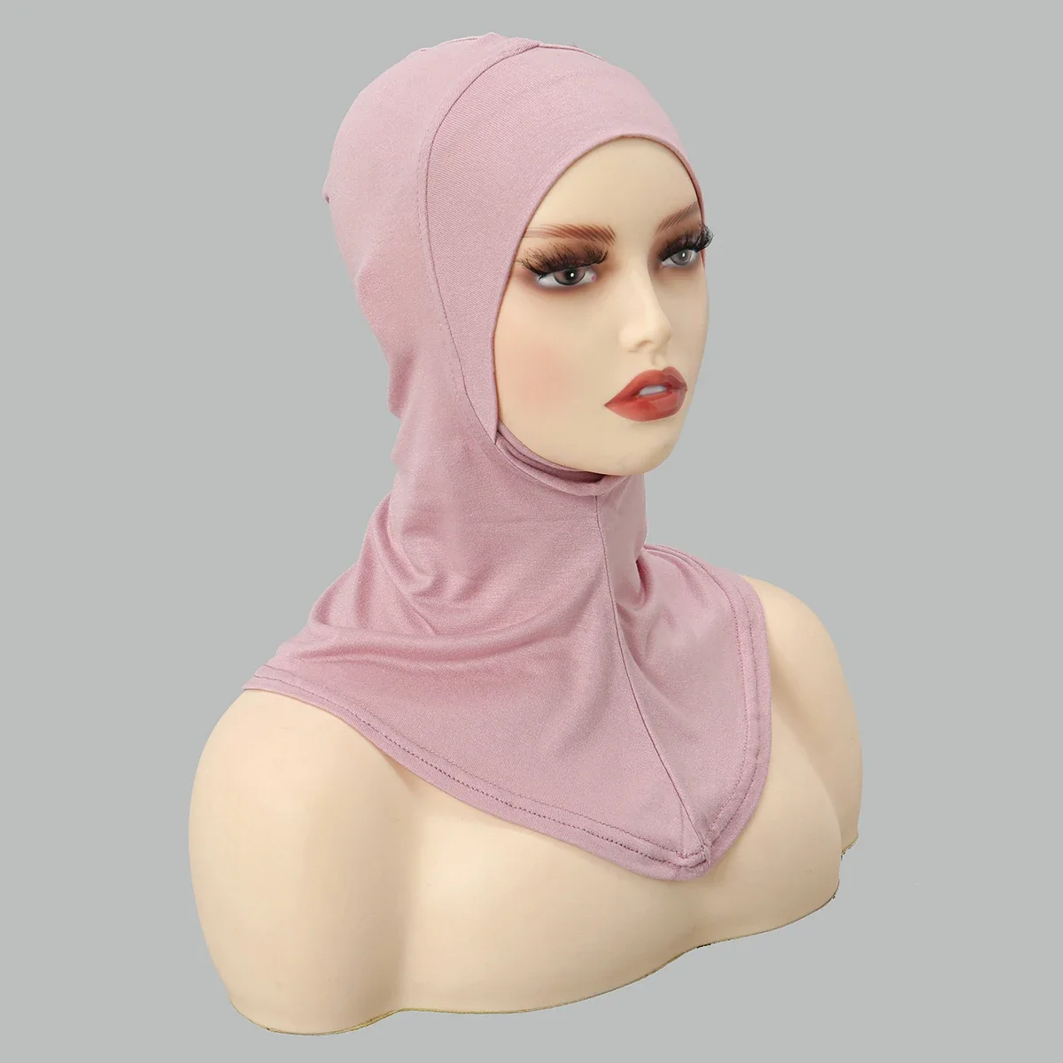Heißer Verkauf Muslimischen Vollständige Abdeckung Unterkappe Frauen Baumwolle Dehnbare Elastische Motorhaube Plain Underscarf Mode Innere Stirnband Turban