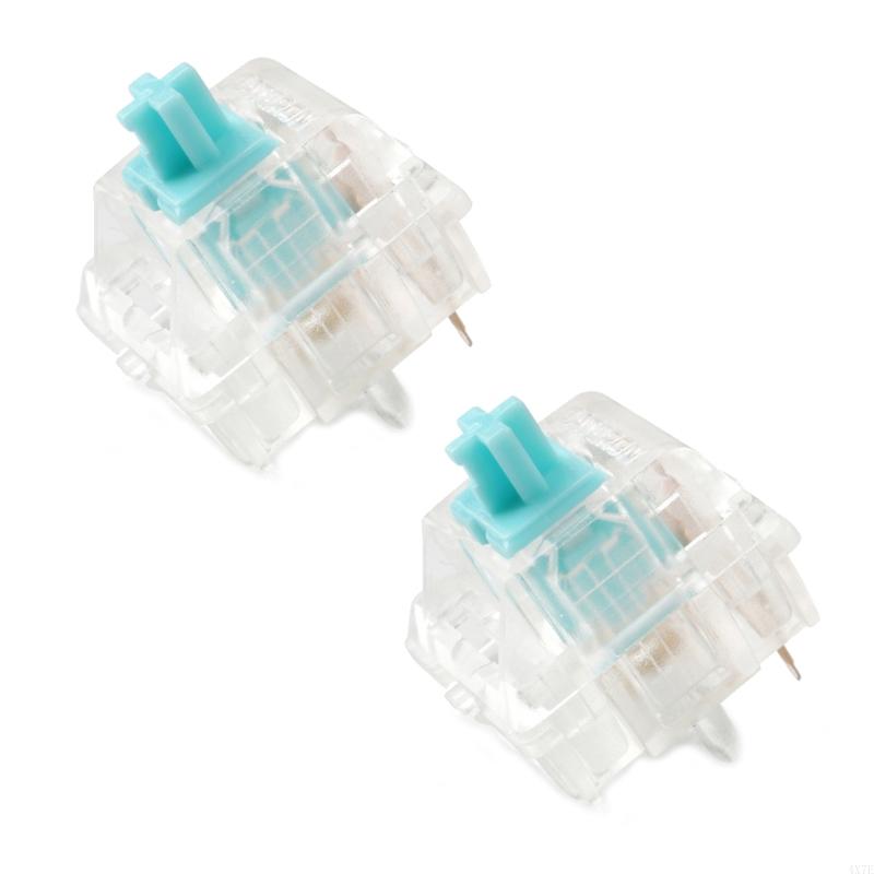 4x7e Zealios Zilent V2 Sakelar Taktil MX Gaya 5Pins Mute Blue Untuk Mekanik Poros Keyboard Mekanik 62G 65G 67G 78G Gaya