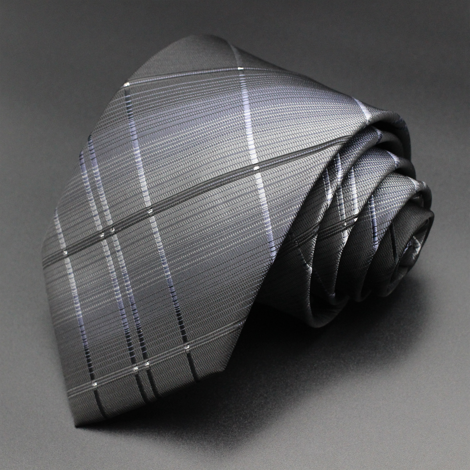 Luxe zwarte kleuren 8 cm herenstropdas Paisley gestreepte jacquard das zakelijke stropdassen voor mannen