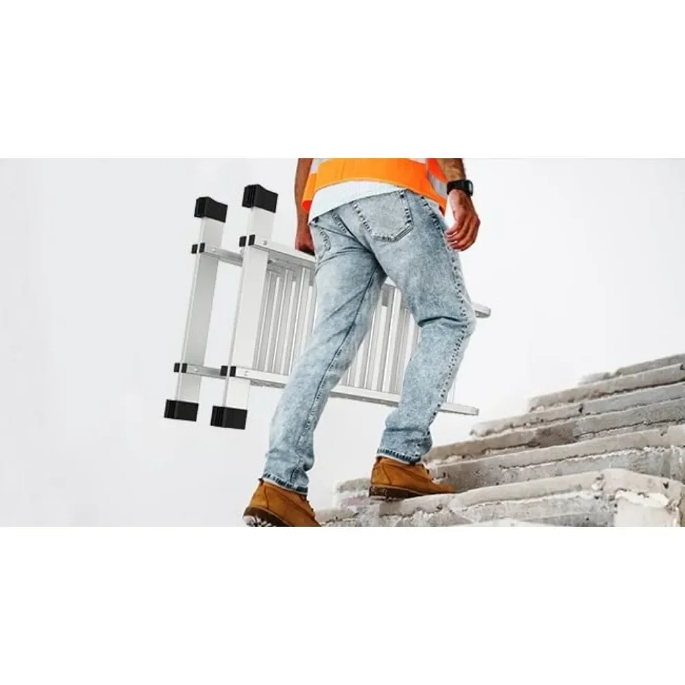 Folding Ladder Multi-Purpose Aluminium Extension 7 in 1 Step Heavy Duty Combination EN 131 Standard