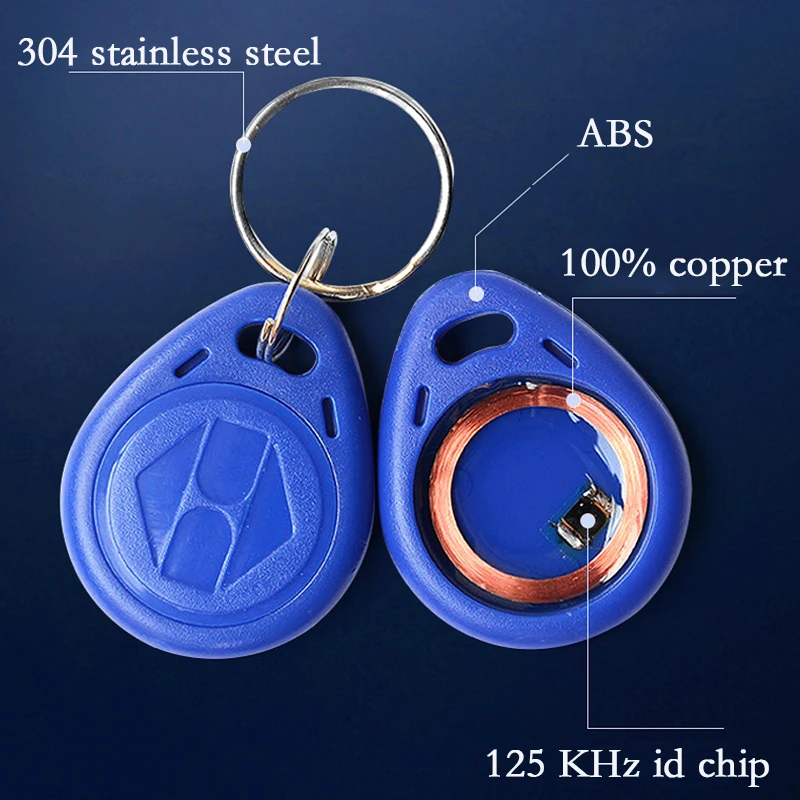 10 stks T5577 125 KHz Sleutel Kopie Herschrijfbare Beschrijfbare Herschrijven EM ID Keyfobs EM4305 RFID Tag Ring Card Proximity Token Toegang Duplicat