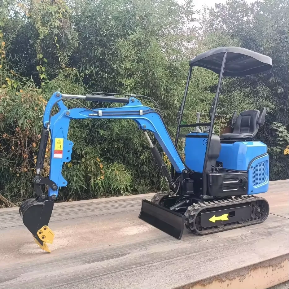 Fast Delivery XT12 PRO Mini Excavator 1.2Ton Customized EPA EURO5 Orchard Micro Crawler Excavator High Quality 1Ton Small Digger