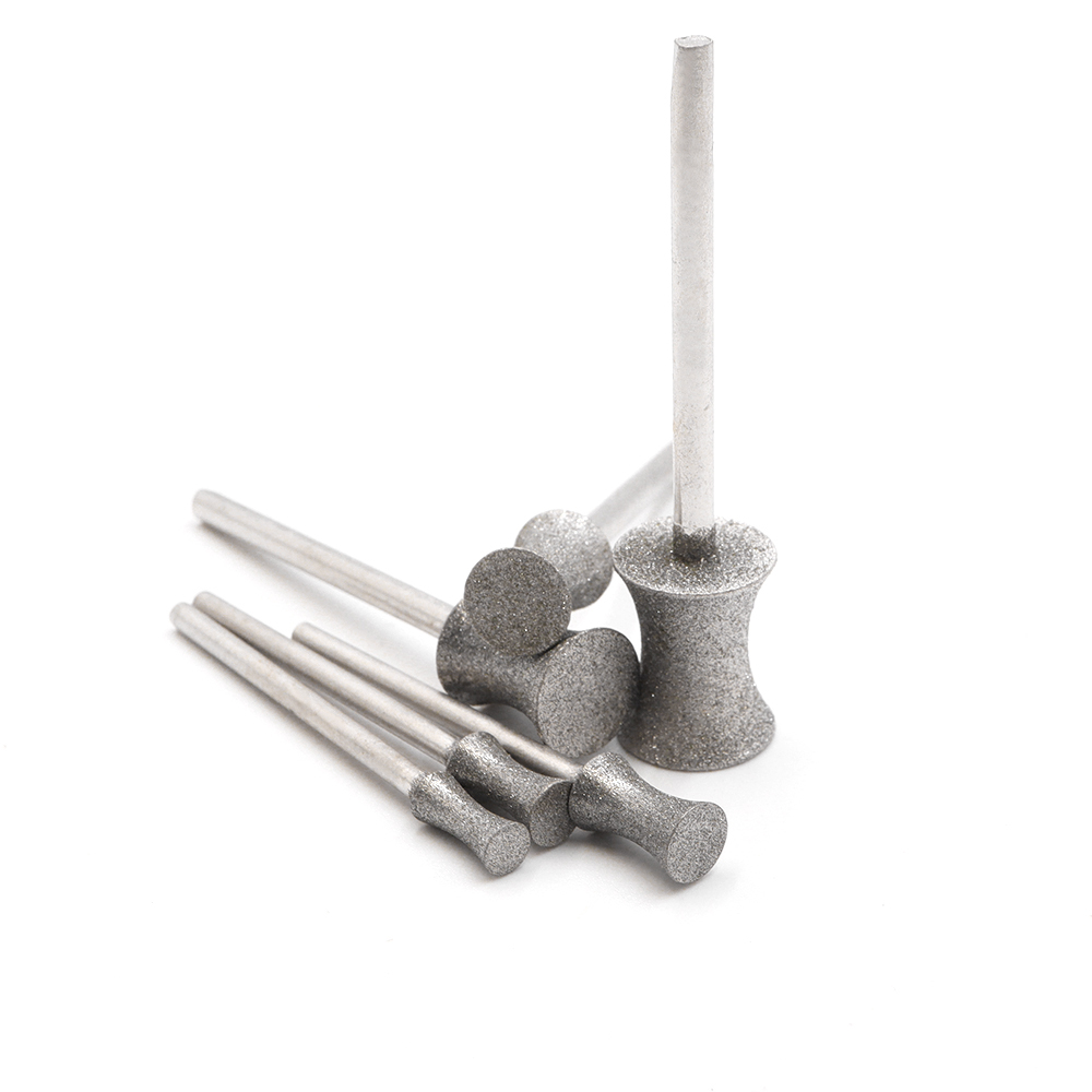 6pcs Concave Diamond Abrasive Wheel Bracelet Polishing Grinding Wheel for Bracelet Ring Jade Carving Rotation Tool Accessories