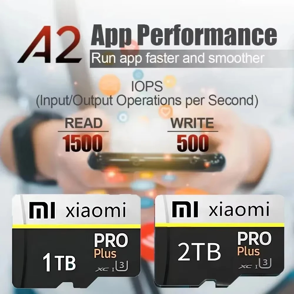 Xiaomi SD Memory Card 2TB 1TB Class 10 High Speed Micro TF Card 1TB 512GB For Nintendo Switch PC Smart phone SD Card 128GB 256GB