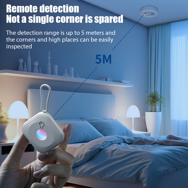 Détecteur Anti-espion sans fil, caméra infrarouge Portable, Protection de sécurité, dispositifs cachés Anti-regard, détecteur de bogues
