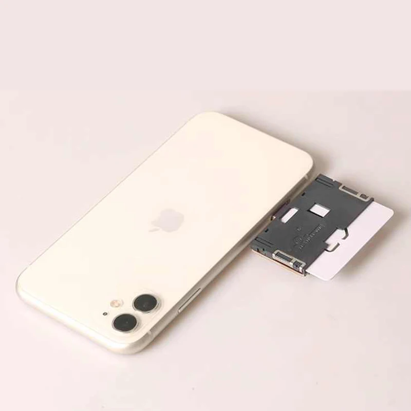 TPC для iPhone, адаптер для внешнего слота для SIM-карты 4 в 1, держатель для быстрого замены карт, держатель для iPhone SIM-карты, бесплатный перевантажувач Nano