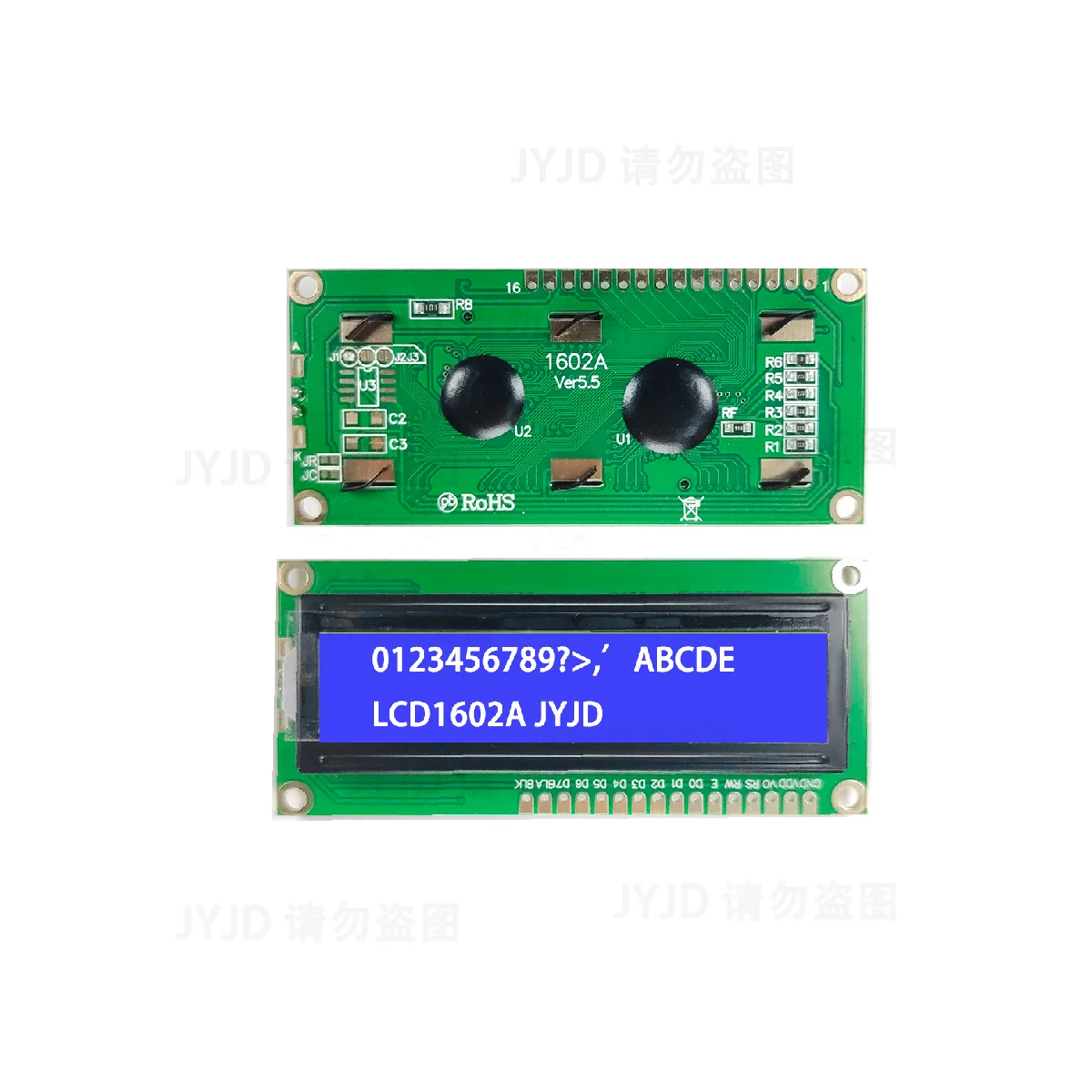 Módulo lcd1602 tela azul verde para arduino 0802 personagem lcd uno r3 mega2560 display pcf8574t iic interface i2c