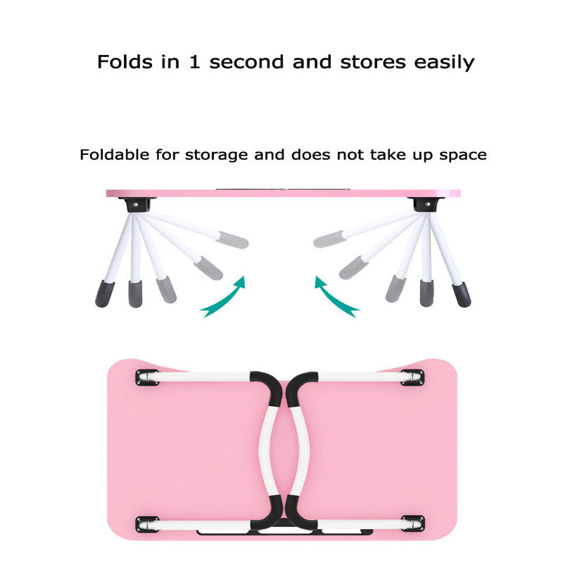Laptop table bed desk foldable table study table