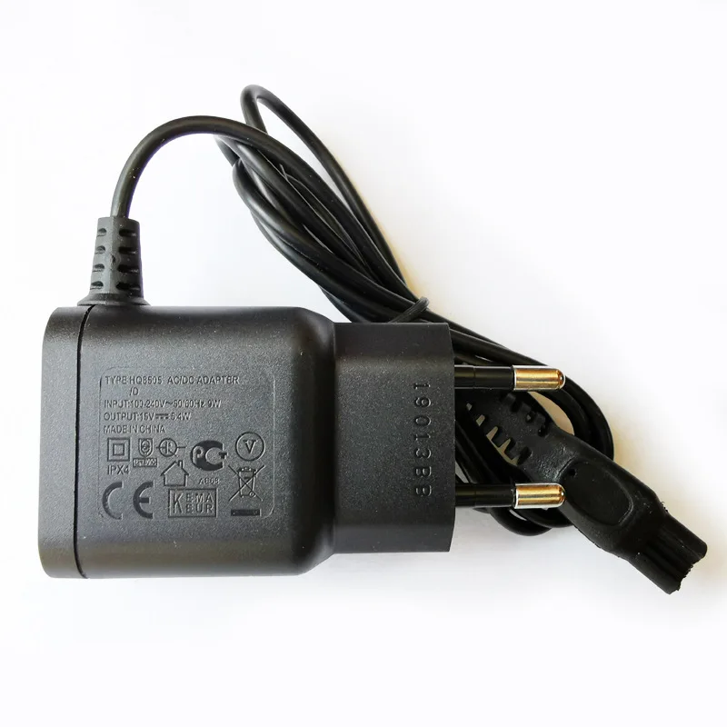 Wall Eu Plug Ac Power Adapter Charger for Electric Shaver Adapter for HQ8505/6070/6075/6090 Shaving Machine