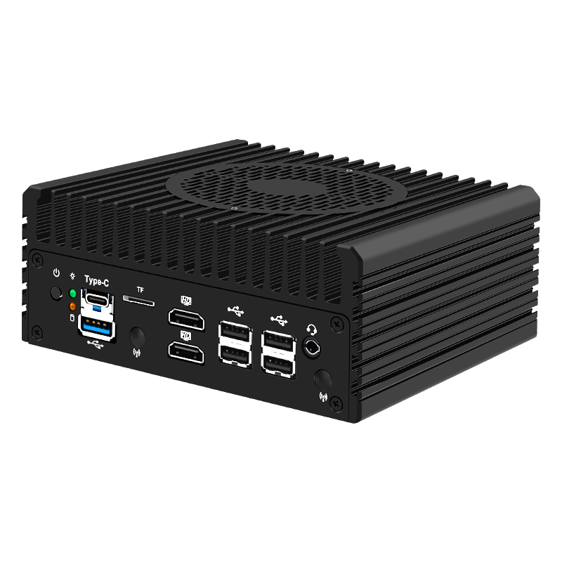 N355 N305 Intel 12th N150 N100 Firewall Computer NAS Server Proxmox 2x10G SFP+2xi226-V 2.5G Mini PC Soft Router 2*HD DDR5 TV BOX