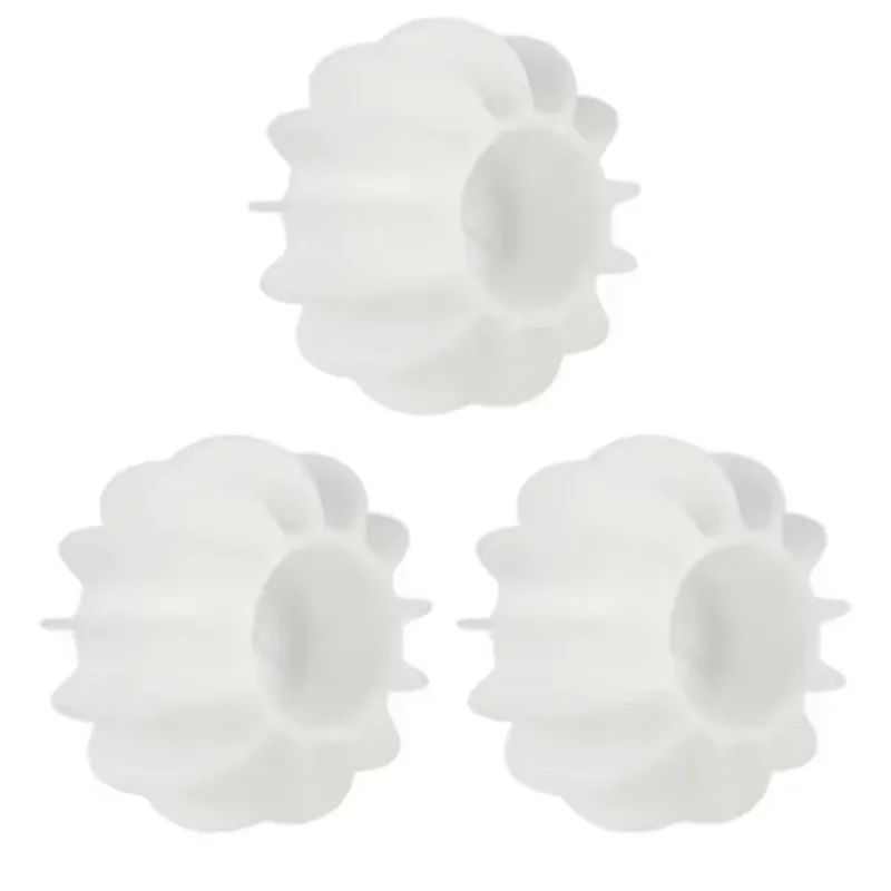 1/3/5Pcs Magic Laundry Balls Clothes Stain Removal Silicone Reusable Washing Ball for Knot Prevention Hair Catcher Cleaning Tool