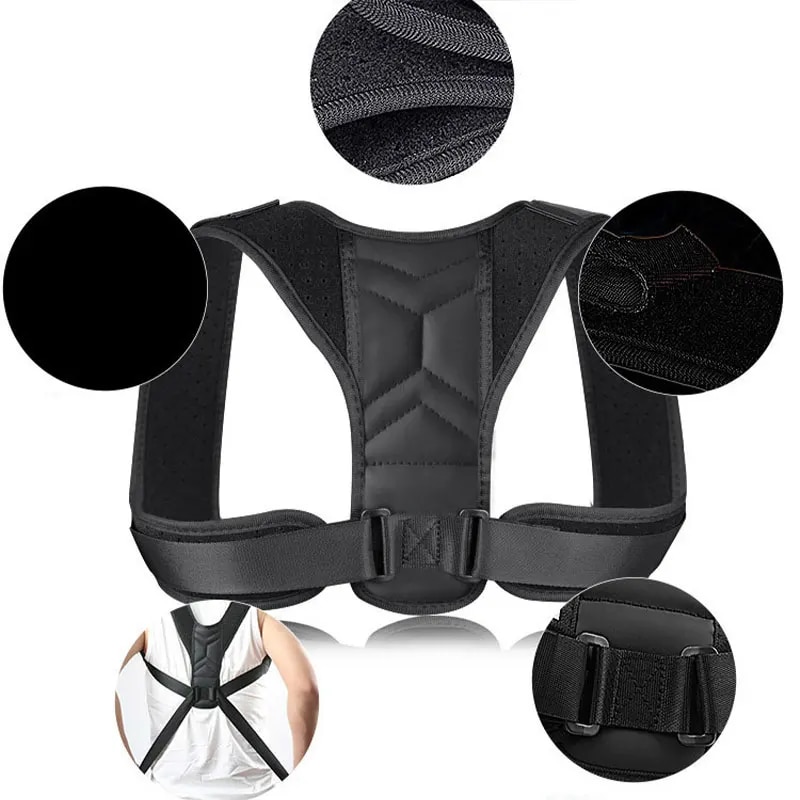 Korrekturgurt für Männer und Frauen, Erwachsene und Kinder, Korrekturgurt für Myopie, Rücken, unsichtbarer Gurt für Sitzhaltungskorrektur