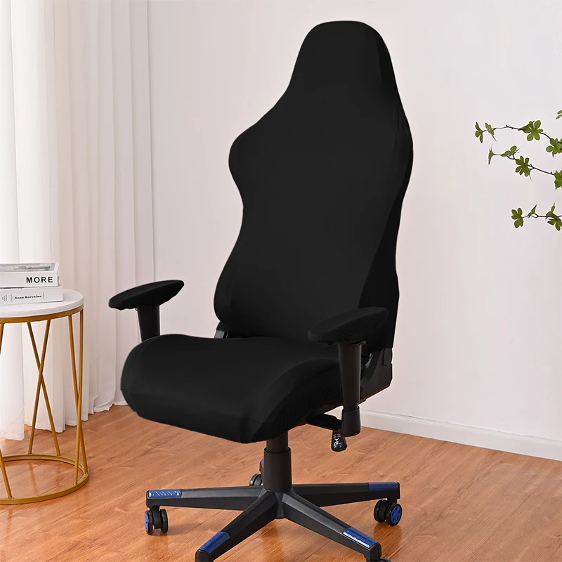 Funda elástica para asiento de ordenador, cubierta antisuciedad para sillón de videojuegos, banquete de oficina