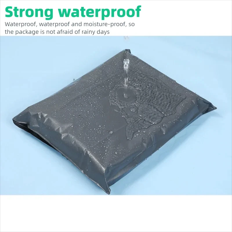 100 Stuks Verzending Envelop Zakken Plastic Express Envelop Opbergzakken Grijs Witte Kleur Mailing Zakken Zelfklevende Afdichting Koerier Tas