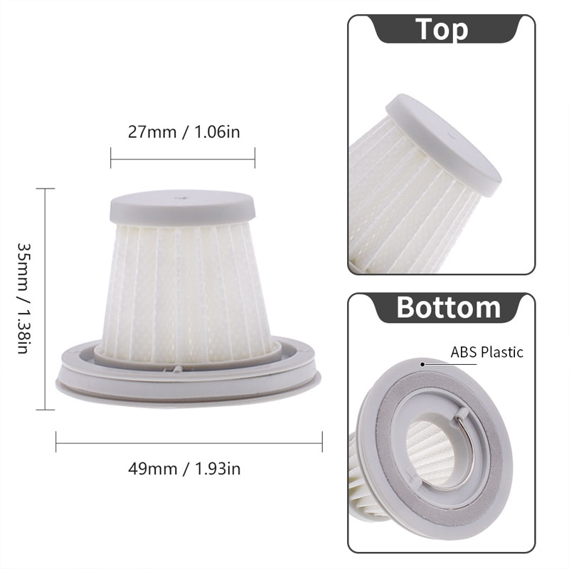Filter For Xiaomi Mijia Handy Vacuum Cleaner H13 SSXCQ01XY Spare Part Home Car Mini Wireless Replacement Accessories For Home