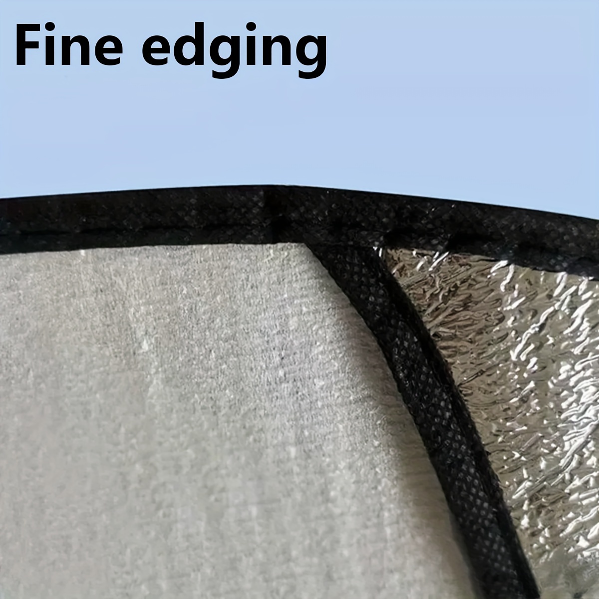 Autostuurwiel zonnescherm dubbele dikke zonwering opvouwbaar anti-uv zonnebrandcrème autobenodigdheden autostuurhoes zilver