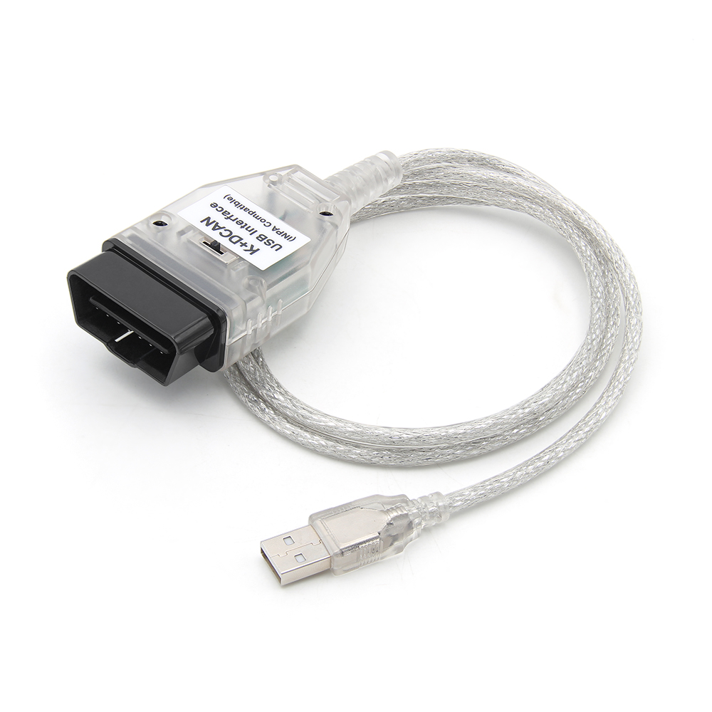 Herramientas de diagnóstico automático para coche, Cable de IN-PA de línea K con interruptor K DCAN K CAN OBD 2 OBD2 para BMW FTDI FT232RL