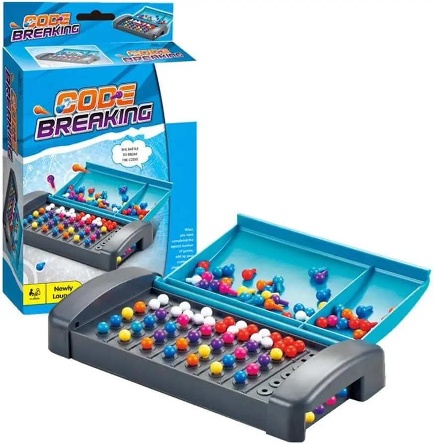 Gra planszowa Code Breaker - Code Breaker Toys - Coder vs Decoder Mind Master Strategy Game - Przenośne gry intelektualne