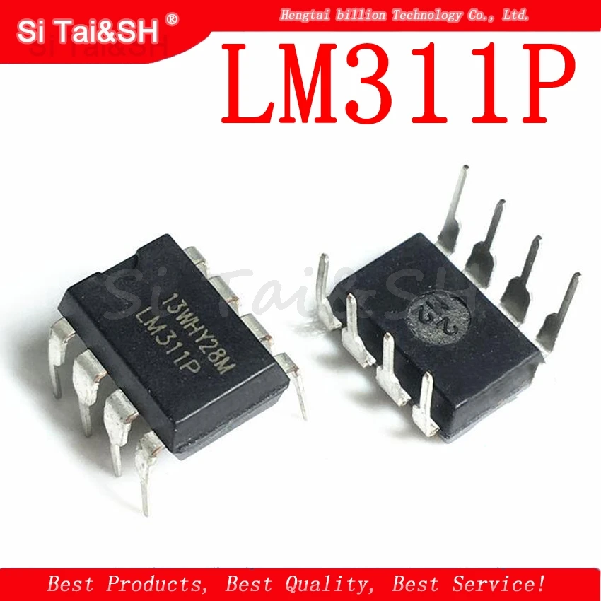 10PCS LM311P LM311 311P Wasserdichte schale