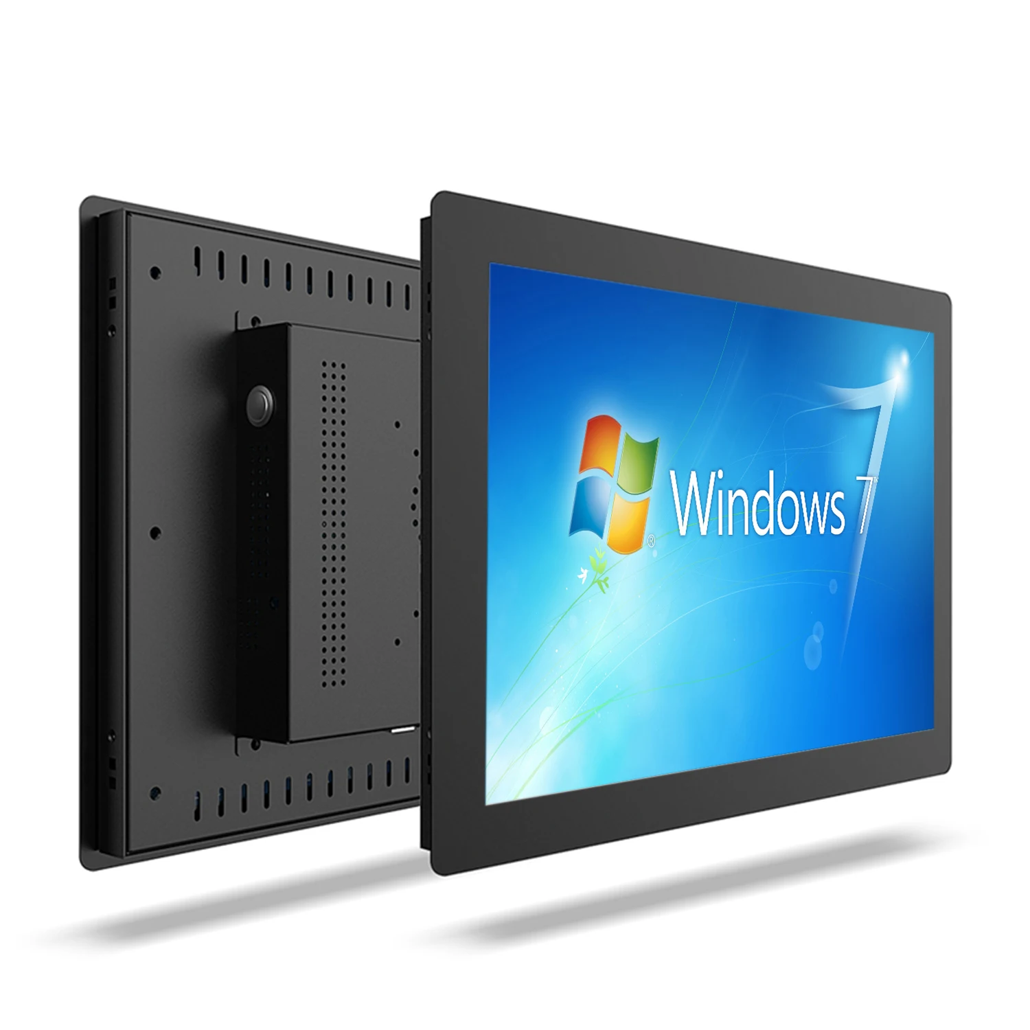 17 19 21,5 pulgadas ordenador industrial todo en un panel de pc con pantalla táctil resistiva mini tableta pc wifi incorporado para win10 pro