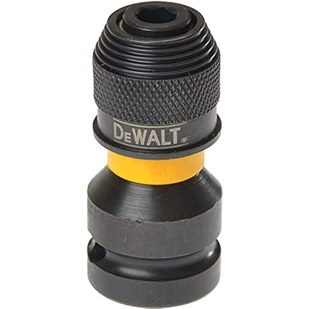 DEWALT DT7508-QZ 1/4 "Hex para 1/2" Chave de impacto quadrada Adaptador Acessórios para ferramentas elétricas