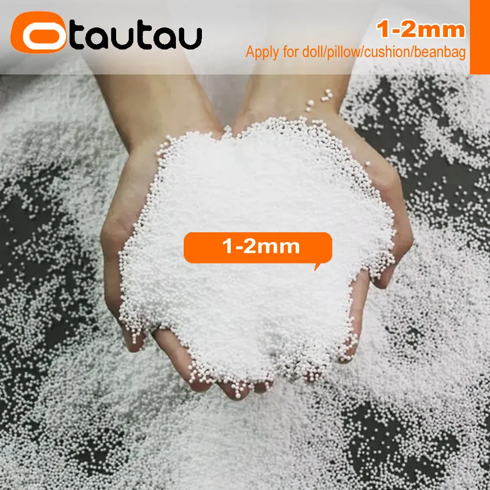 OTAUTAU 240L EPS-Kugelfüller für 3 Fuß Sitzsack-Hocker, 3–5 mm Polyester-Kissen, Sitzsack, Stuhl, Schneeszene TL001