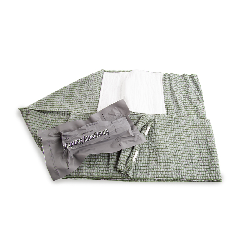 Zestaw ratunkowy, bandaż izraelski 4/6 cali, ochrona awaryjna i bezpieczeństwa do użytku na zewnątrz, na kemping, wędrówki, pierwsza pomoc w przypadku ran.