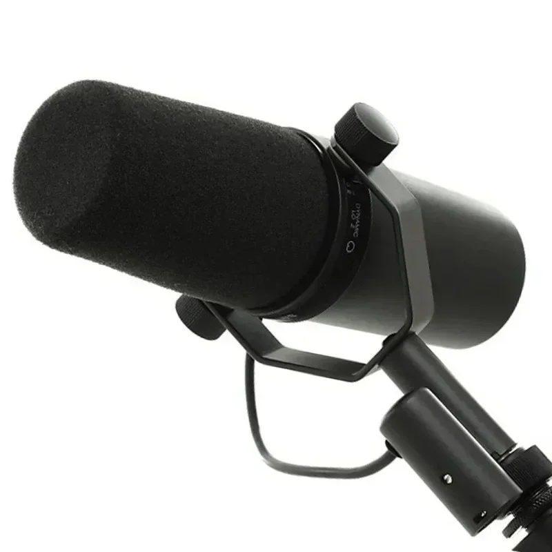 SM7B Professionelles dynamisches Mikrofon mit Nierencharakteristik, Studio-Mikrofon mit wählbarer Frequenzgang für Live-Gesangsaufnahmen