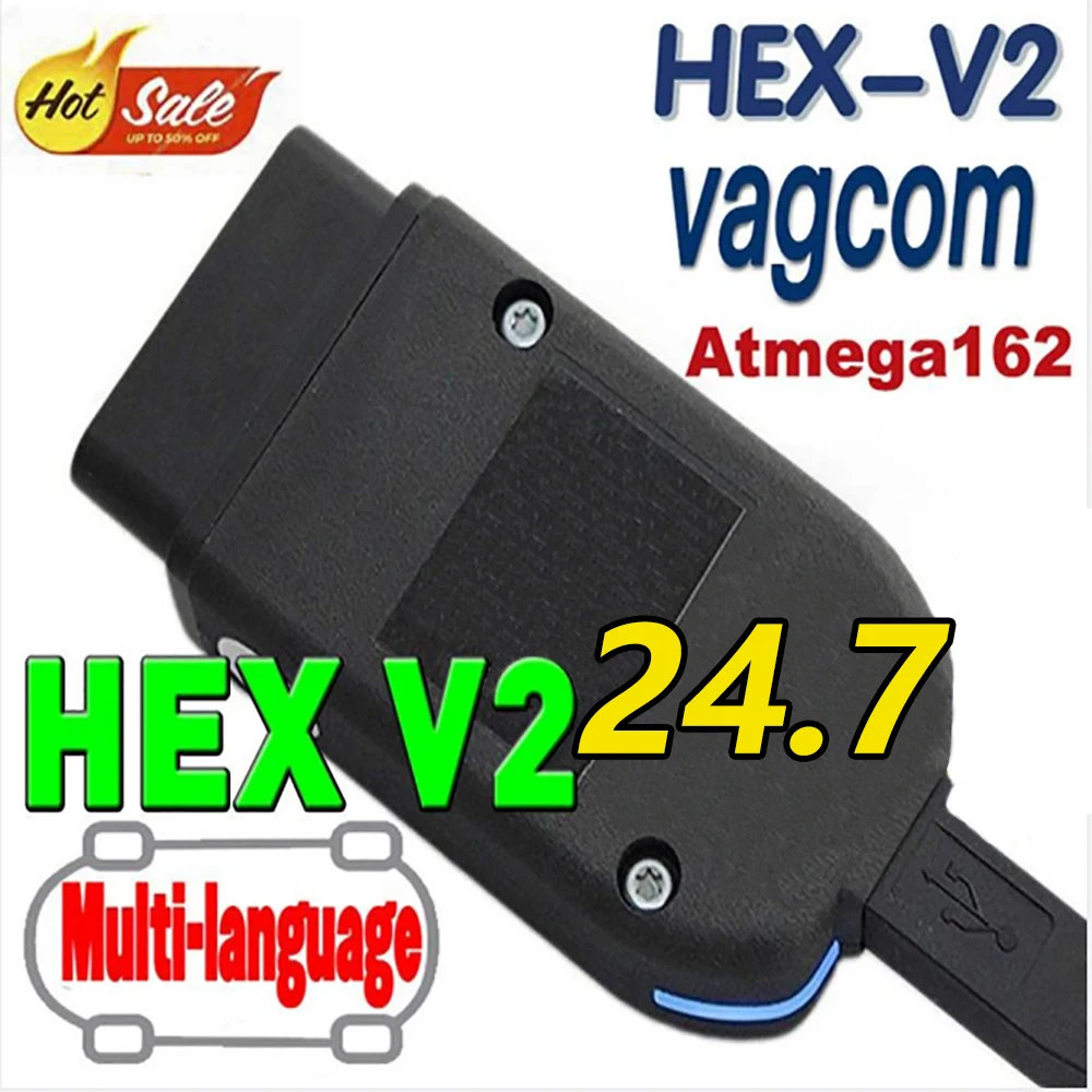 Mais recente atualização vcds 25.3 hex v2 vagcom interface scanner ferramenta para audi skoda assento multi-idioma carro autocom ferramentas de diagnóstico