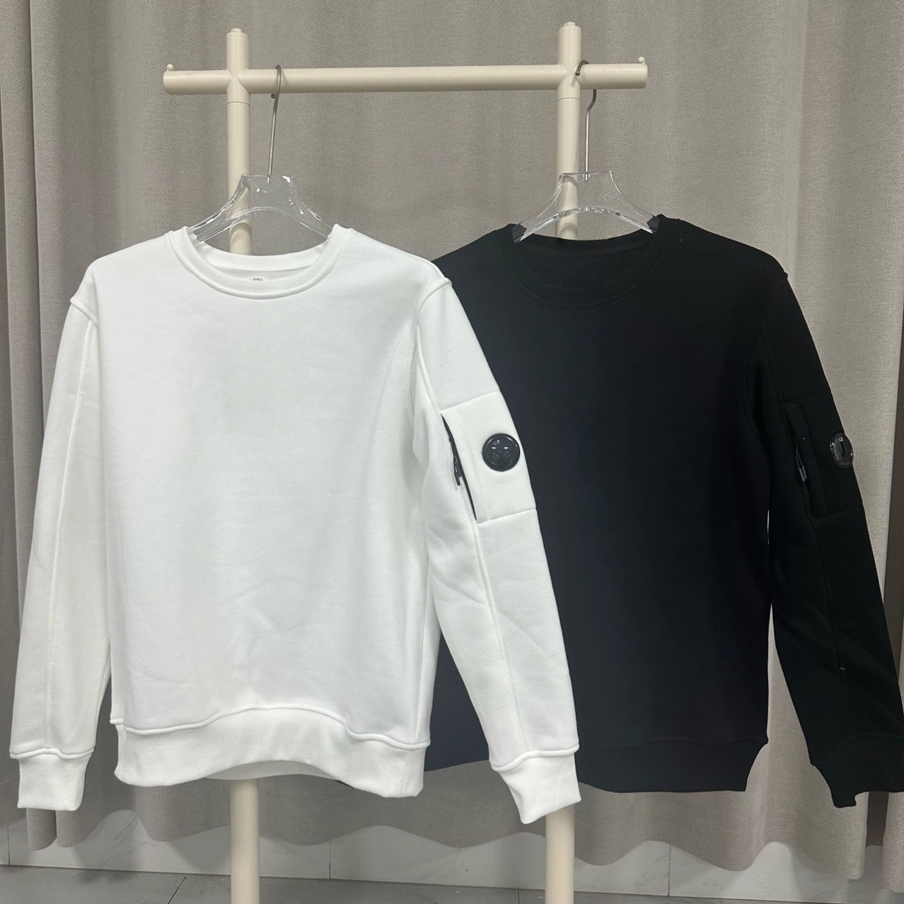 Casual losse ronde hals lensdop hoodie CP herenjas groothandel Britse jeugd trendy merk heren