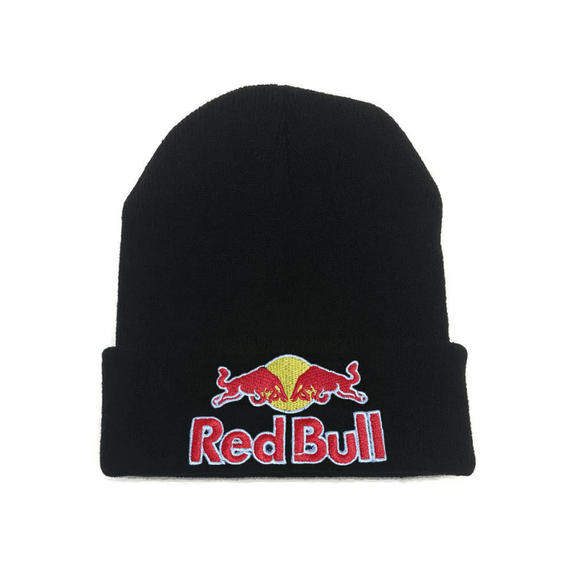 Nuevo gorro Red Bull para hombre y mujer, gorro deportivo cálido para otoño/invierno, gorros de moda urbana para hombre y mujer