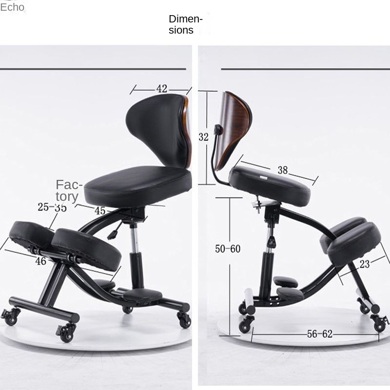 Computer ChairSedentary Ergonomic ChairAnti-back PainLift And Recline Kneeling ChairAnti Hunchback Chair Home Camping Stools
