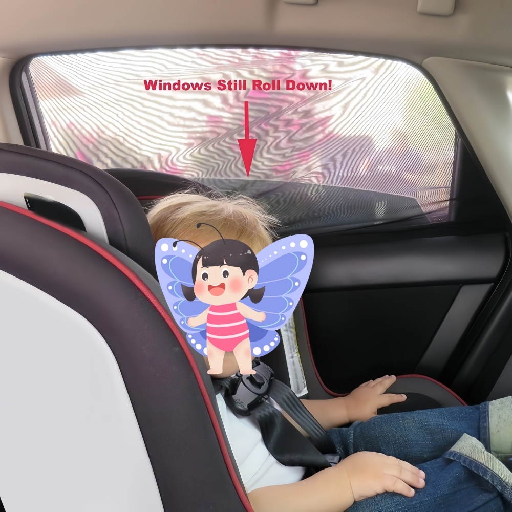 ユニバーサルカースタイリングアクセサリー太陽サイドウィンドウシェードカーテンリアウィンドウカバー UV 保護サンシェードバイザーシールド