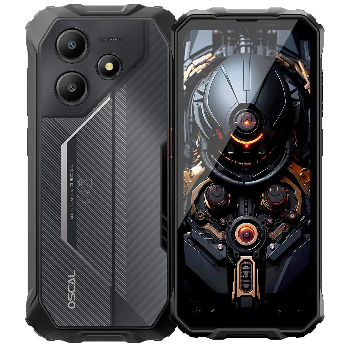 Blackview Oscal Marine 2 Smartphone 6.56'' Display 90Hz 4GB+64G/ 8GB+256GB 16MP Camera 11000mAh Android 15 4G Mobile Phone