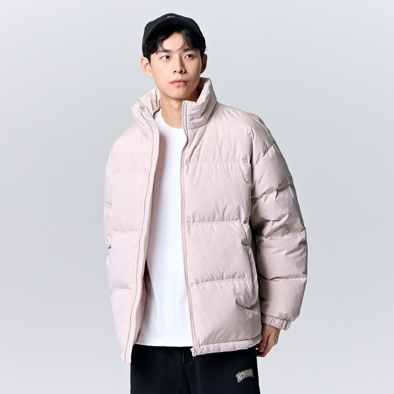 Semir Daunen jacke Männer Winter neue einfache trend ige exquisit bedruckte lose Brot jacke