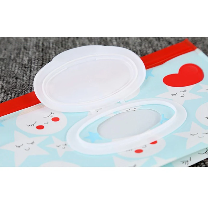 Eva bebê wet wipe bolsa toalhetes titular caso flip capa snap-cinta reutilizável recarregável molhado limpar saco ao ar livre útil caixa de tecido