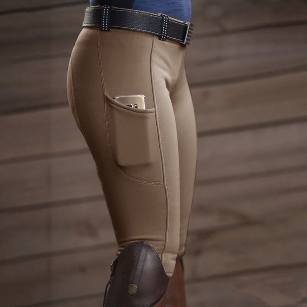 Pantalon équestre anti-boulochage, collants d'équitation élastiques minces, lifting des hanches, course de chevaux, fjskinny, cyclisme, mode