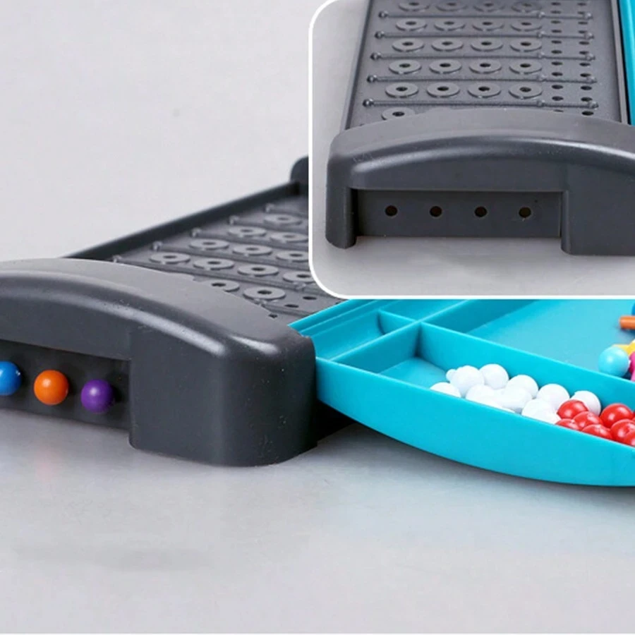 1 Stück Logic Reasoning & Password Cracking Puzzle Tabletop Dekompressionsspiel, Brettspiele für Kinder