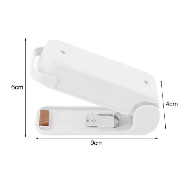 Mini macchina per sigillare sacchetti di calore Sacchetti sigillanti per pacchetti Chiusura termica per sacchetti per alimenti in plastica Sigillatrice portatile Sigillatrice termica per imballaggi alimentari